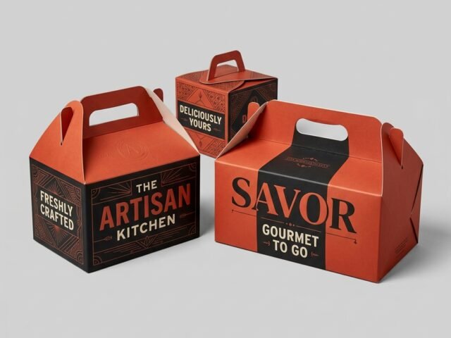 Food Boxes With Handle